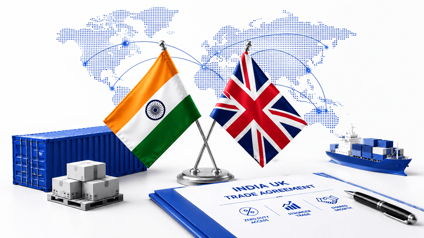 The India–UK Trade Deal Is Now Live: What CETA Means for Indian Exporters | Featured