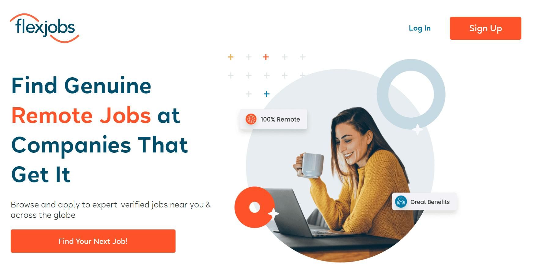 Flexjobs freelancer platform suggested by PayGlocal