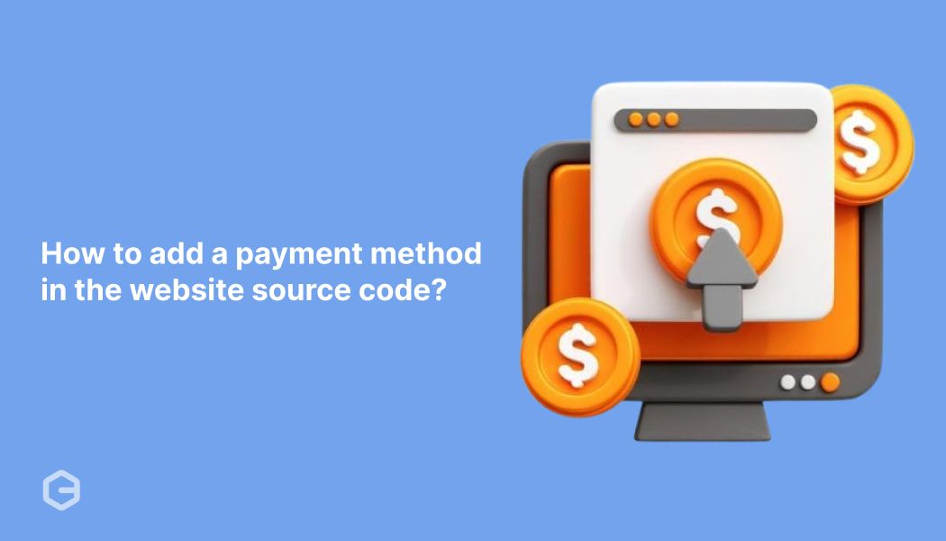 How to add a payment method in the website source code?