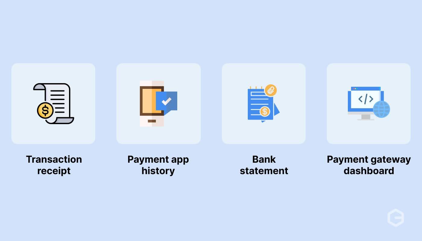 Where to find the payment ID of a transaction